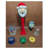 Large Santa Pez Package Dispenser, Yo-Yos Disney