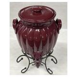 CELEBRATING HOME STONEWARE DRINK DISPENSER ON