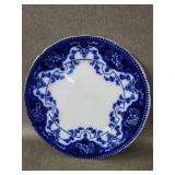 Antique F & Sons Burslem Blue Dinner Plate