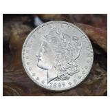 1887 Morgan Silver Dollar