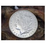 1887 UNC Morgan Silver Dollar
