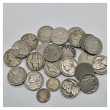 BUFFALO, LIBERTY V & JEFFERSON NICKELS PLUS 2