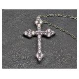 Sterling Silver 18" 925 Designer SUN White