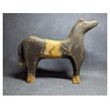 S.D. Meadows Created By God Signed Folk art Horse