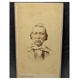 Antique Carte De Visite CDV Chief Kanosh (l.