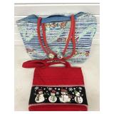 OCEAN THEMED SUN & SAND BEACH BAG FOR SUMMER &