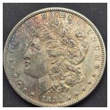 1883 MORGAN SILVER DOLLAR TONED