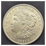 1921 MORGAN SILVER DOLLAR