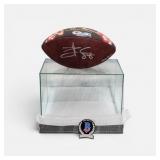 TRAVIS KELCE SIGNED ALL TIME NFL TIGHT END ART