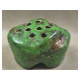 Weller Coppertone Flower Frog 1920s Vintage Art