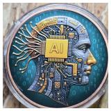 5 oz FINE COPPER HUMANS IMAGE