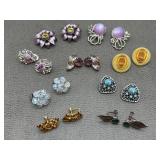 Vintage Style Clip On & Screw Back Earrings
