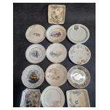 Assorted Antique & Vintage Butter Pats