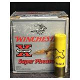 AMMUNITION BOX 20 GA. WINCHESTER SUPER X SHOTGUN