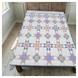 Quilt 80ï¿½ï¿½ x 82ï¿½ï¿½ Needs Laundering Stains Noted