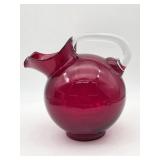 Cambridge Glass Ruby Red Tilt Ball Pitcher with