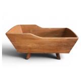 Large Antique Cradle Sides Are One Piece of
