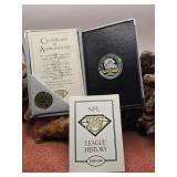 75th Anniversary of NFL Silver Coin L A Raiders