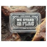 1oz .999 Fine Silver Slab / Bar