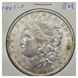1901 O MORGAN SILVER DOLLAR