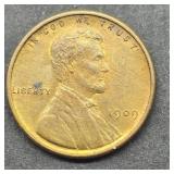 1900 VBD LINCOLN WHEAT PENNY