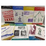 9 VTG Flayderman Gun Catalogs/ Advertisements