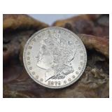 1879 O Morgan Silver Dollar