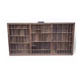Vtg Letterpress Tray Printer Drawer
