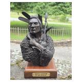 'Winter Warrior' Bronze Sculpture Jack Bryant Jr