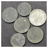 WAR TIME THEIRD RIECH COINS