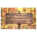 MORE ITEMS WILL BE ADDED UNTIL Sept 9th!