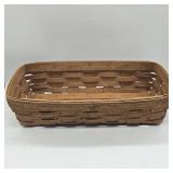 VTG. LONGANBERGER RECTANGLE BREAD BASKET