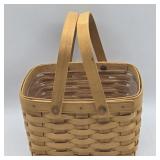 LONGANBERGER BASKET HAND WOVE PLANTER