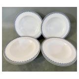 6 Villeroy & Boch Large Rim 9 1/8ï¿½ï¿½ Soup Bowls