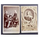 Antique Photo w/ Advertisement & Antique