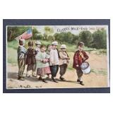Antique Advertisement Card Clarkï¿½s Mile-End Spool