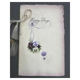 Antique Raphael Tuck Happy New Year Greeting Card