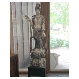 Lg Antique Guanyin Buddha Bodhisattva Statue