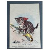 Antique Advertising Card Heyn Photography Omaha