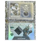 2 VTG Specialty Football Cards Cowboys/ Raiders -