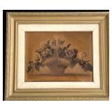 Victorian Floral Still Life Photograph Bubble