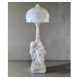 UMBERTO BIAGINI (Italy) Carved Marble & Alabaster