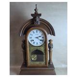Vtg Southern Clock Company 31 Day Mantle Clock
