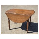 Antique Walnut Drop-Leaf Table