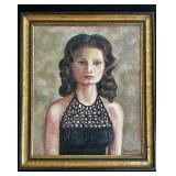 Original Oil Painting Portrait Bobbi Sue Winborn