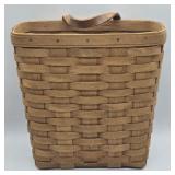 LONGANBERGER HAND WOVE WALL HANGING BASKET WITH