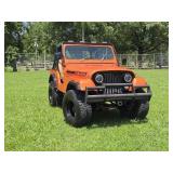 1976 Jeep CJ-5 Original 340 Pearl Orange 4x4