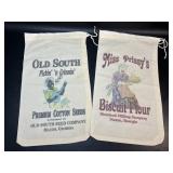 Novelty Black Americana Cotton Sacks 16x9 , Macon