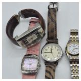 LADIES WRIST WATCHES TIMEX, SEIKO, FOSSIL &