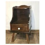 Vintage Nightstand / Telephone Stand